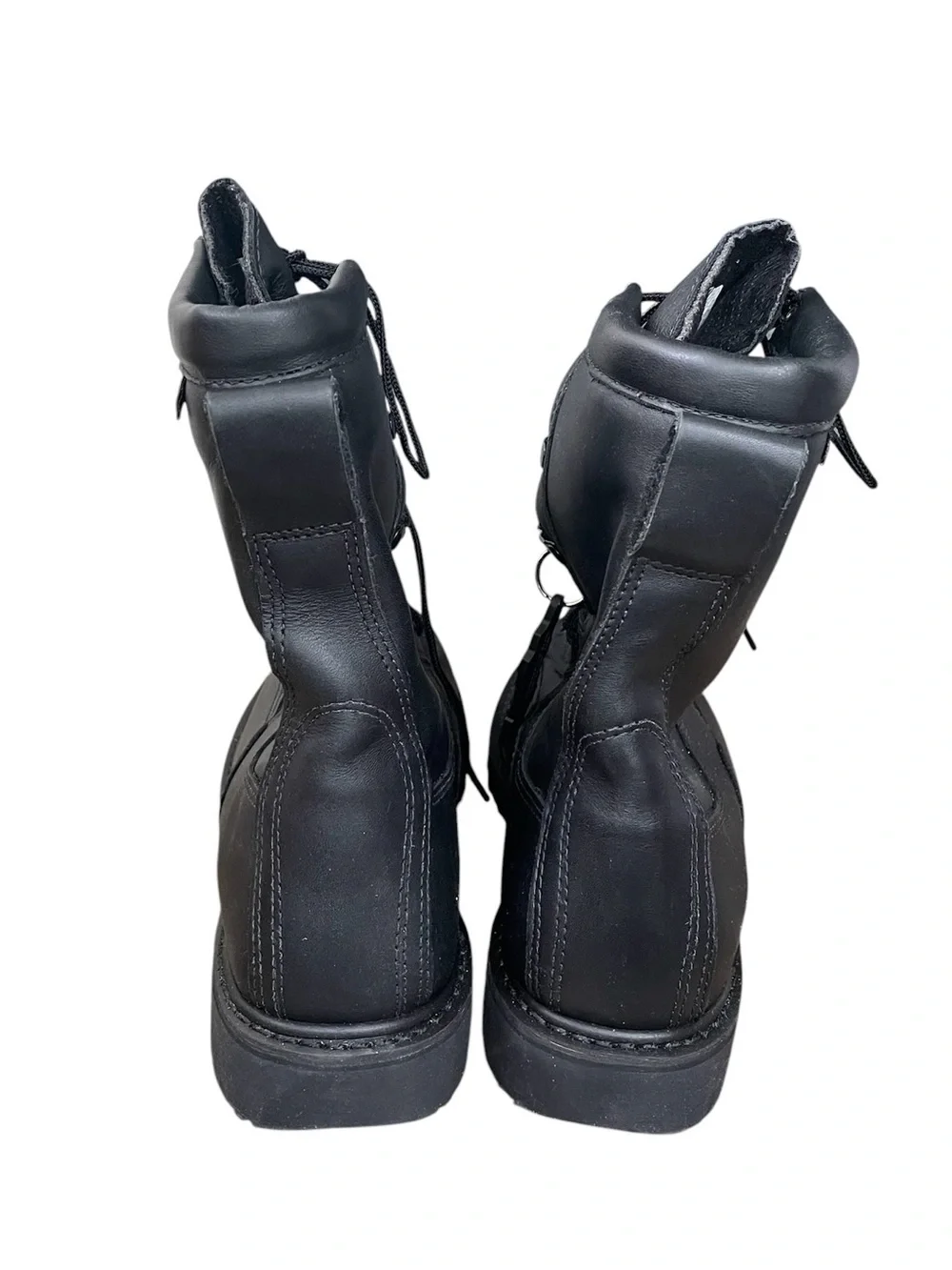 ROCKY Black Premium Combat Lace-Up Boots - Rugged Military Style 9W